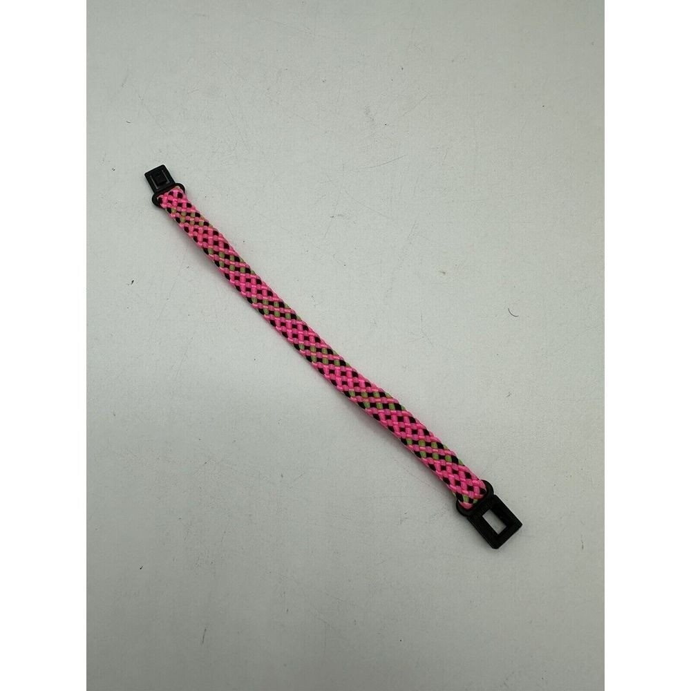 Vintage Katcho’s Bracelet Adult Unisex Surf Skate Braided Wrap Pink / Multi