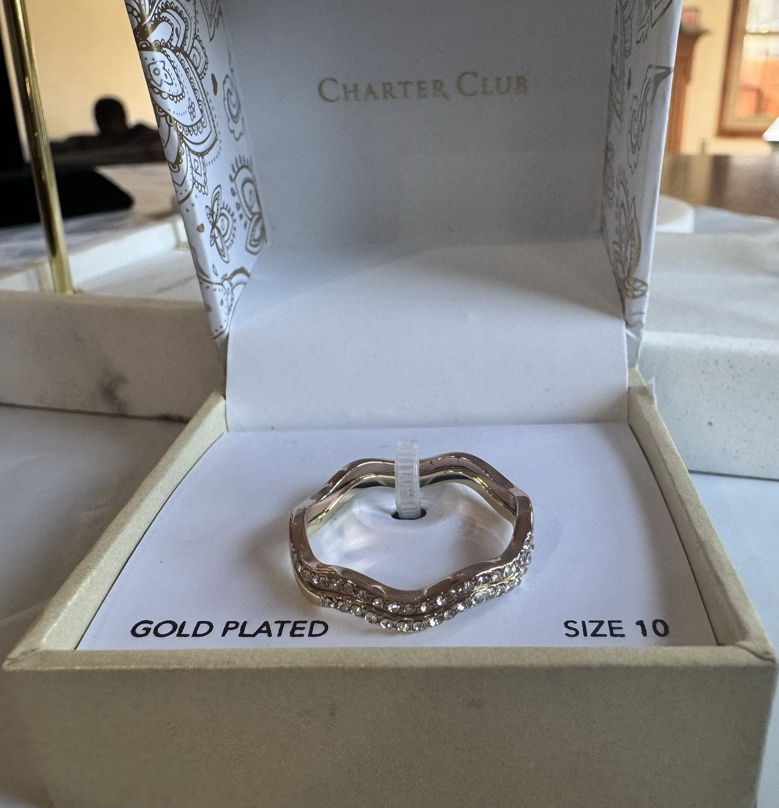 Women Double Ring Et