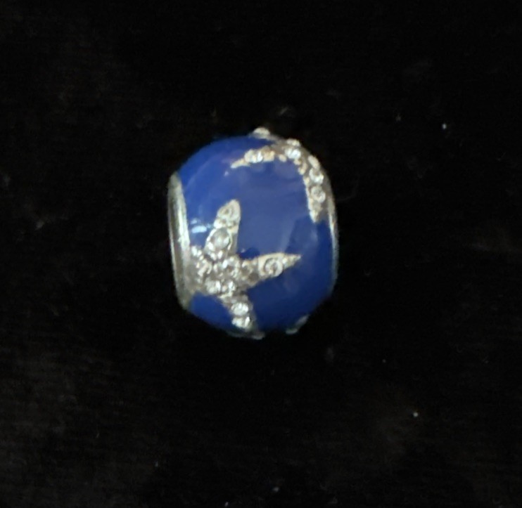 Brighton Blue AHOY STARFISH Bead NWOT List $23 J9767G