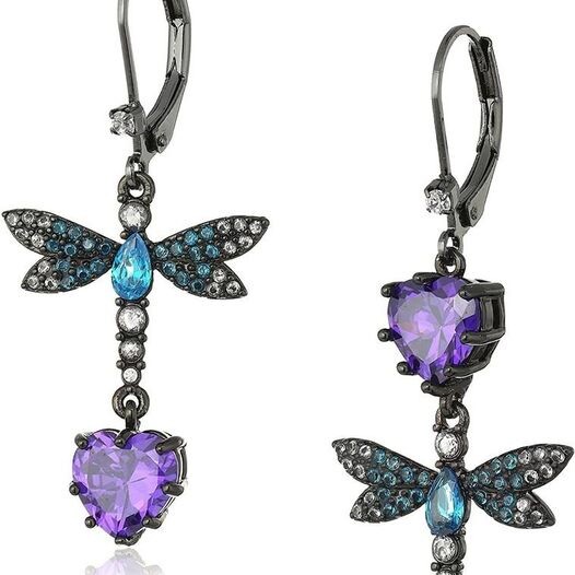 US Seller Betsey Johnson Earrings 9PCs Bundle Set Gift For Her