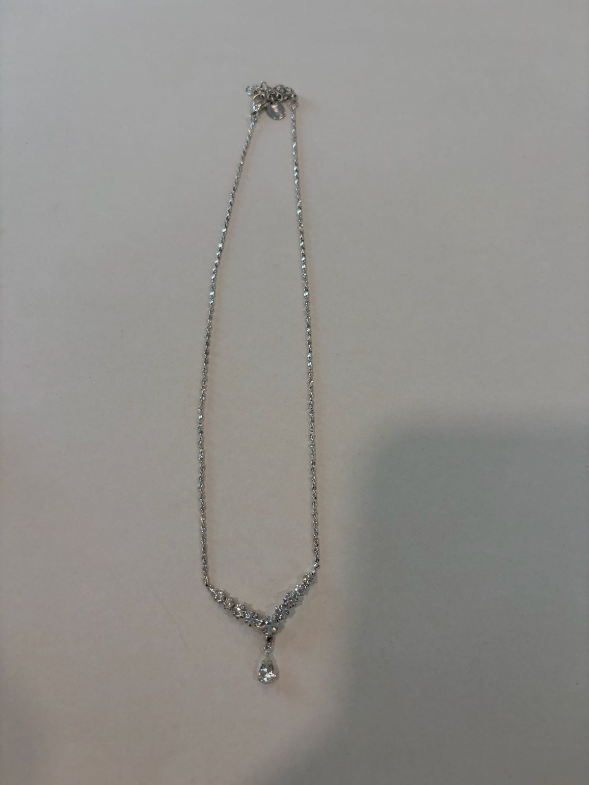 Cubic Zirconia Fashion Jewelry Set Featuring Round Pave Ring and Two Necklaces