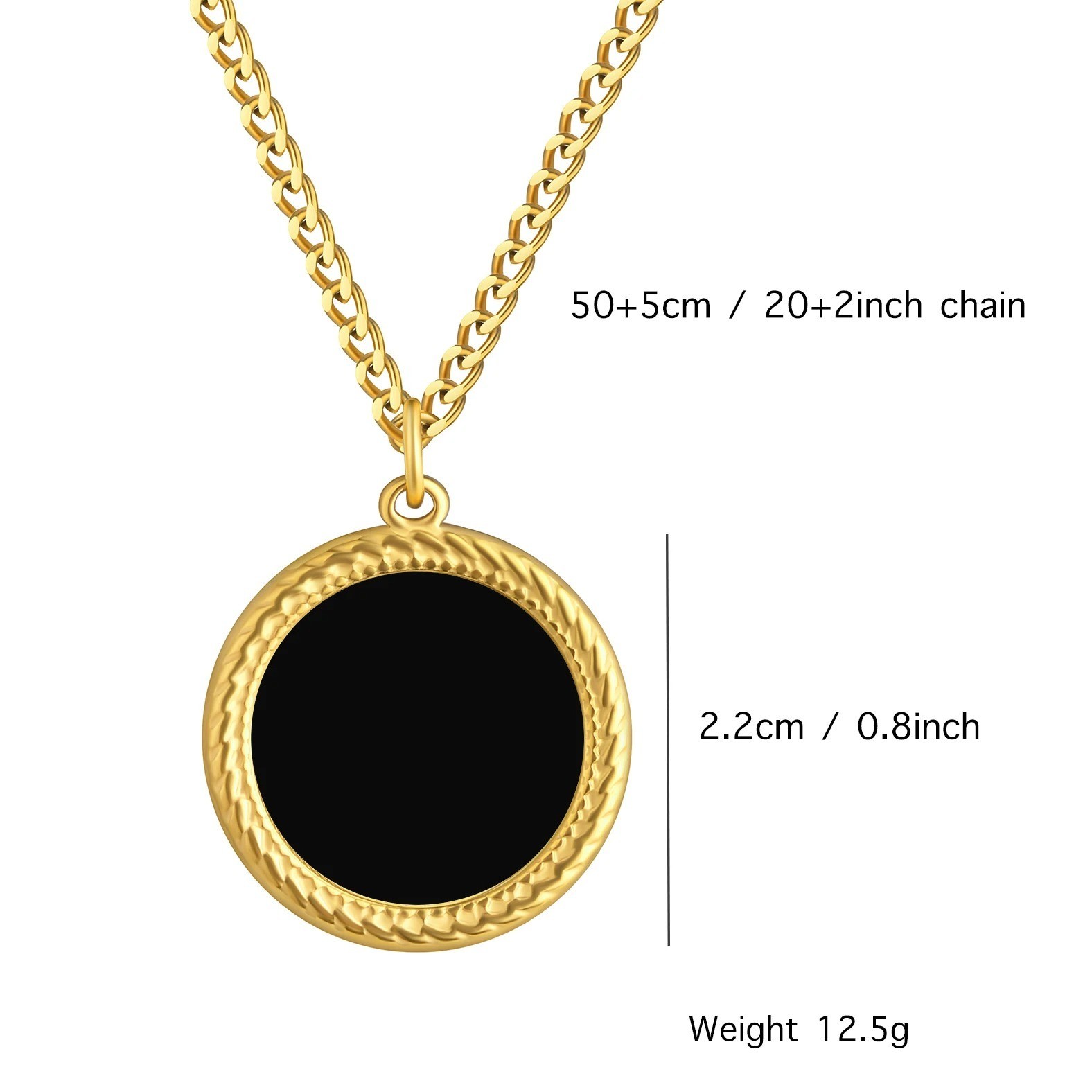 Personalized Heat-Activated Magic Necklace Customized Hidden Picture