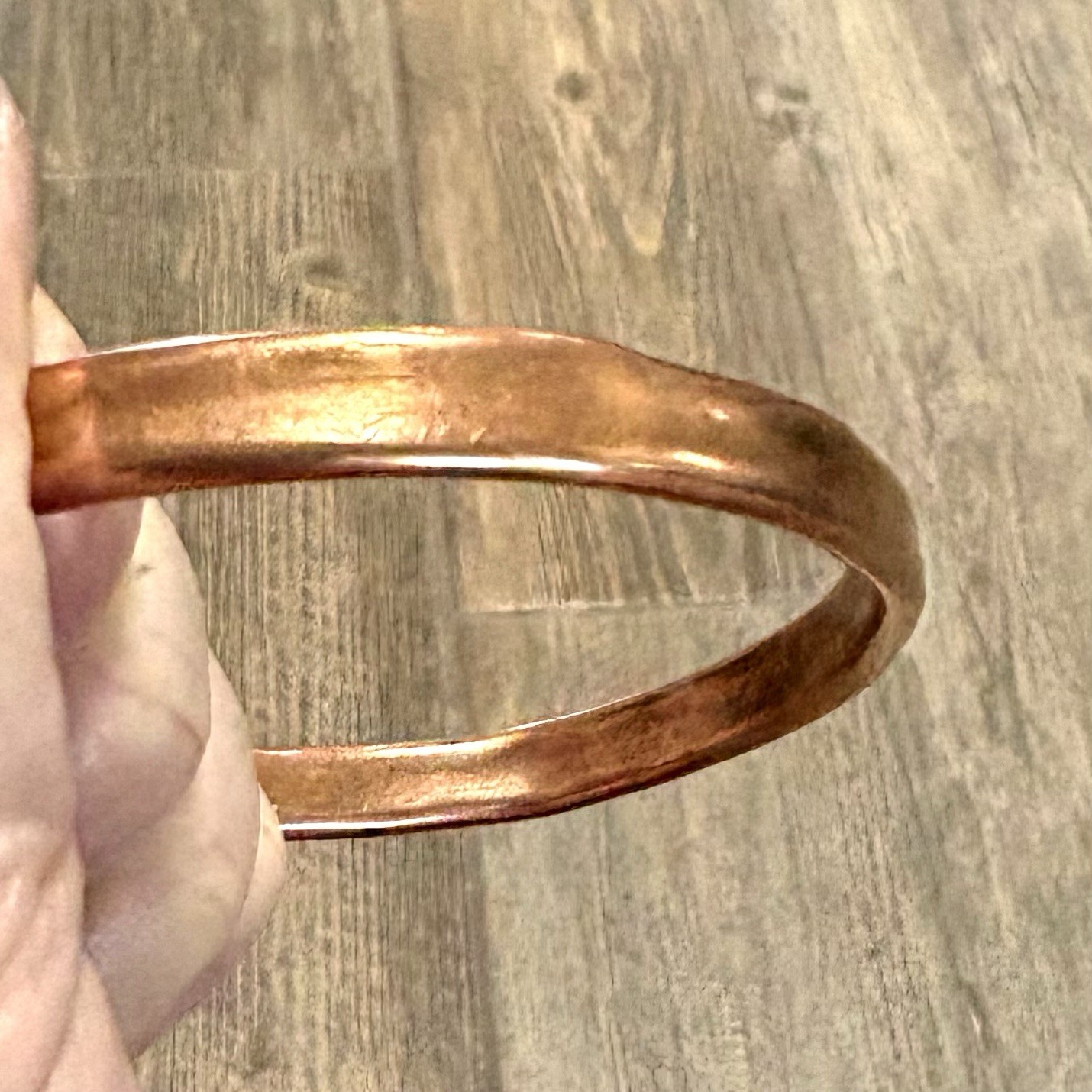 100% Pure Copper Handmade 1/8” Anklet Cuff Men’s Women’s Unisex
