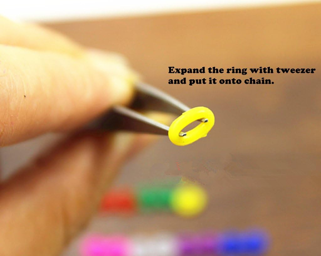 Silicone Rubber Stopper Antiskid Locating Ring for Spacer Beads Bracelet Necklac