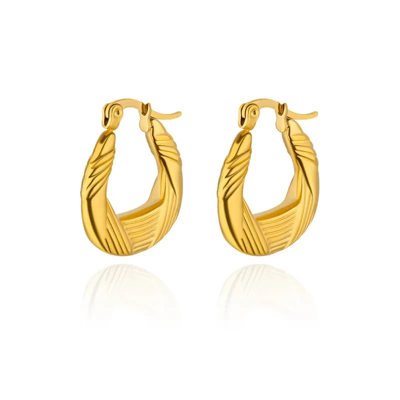 Ladies Fashion Gold Geometric Earrings Various Styles