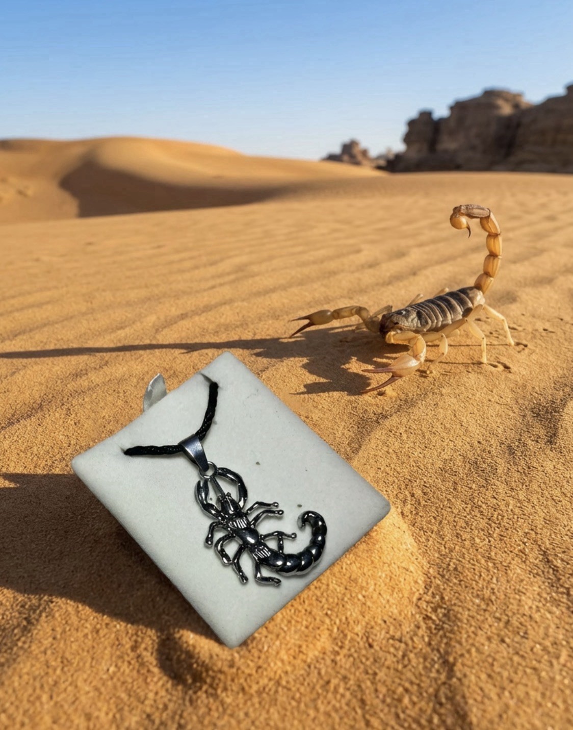 Unisex Male Female Scorpion Necklace Jewellery Gift Present New Uk