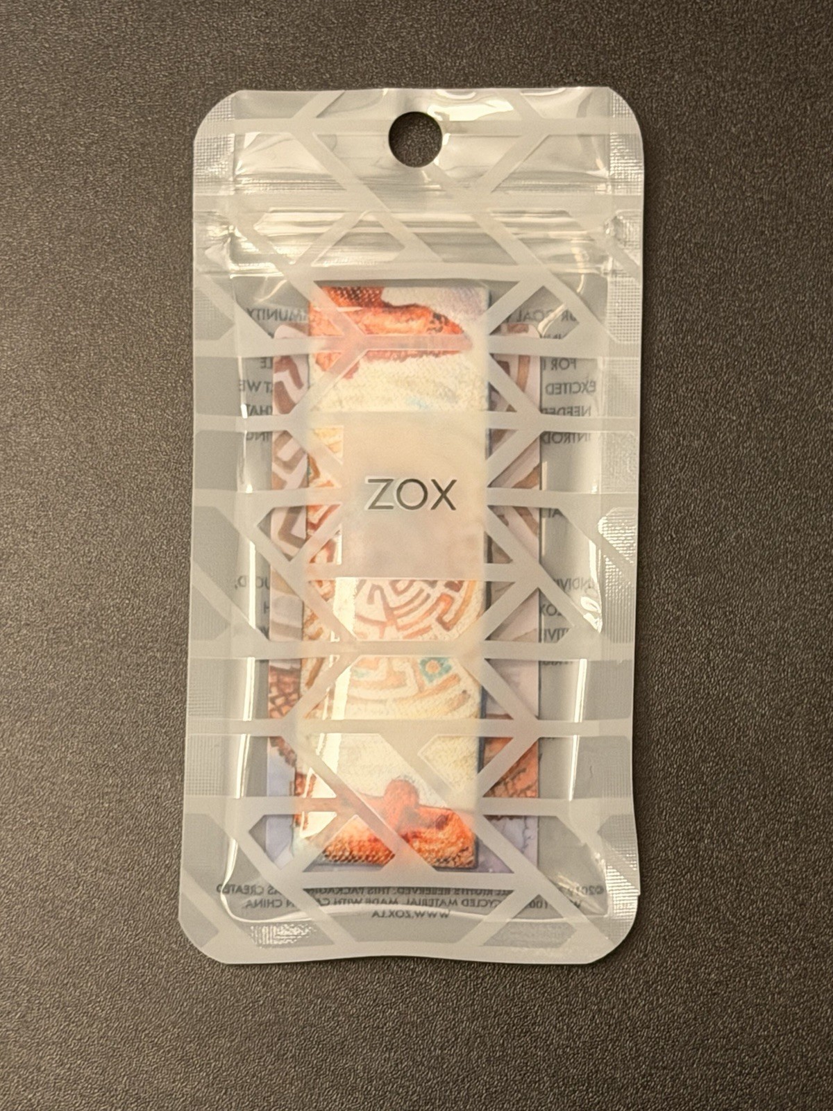 OOS *BRAND NEW* ZOX “You Have No Power Over Me” Labyrinth Fabric Bracelet #0177