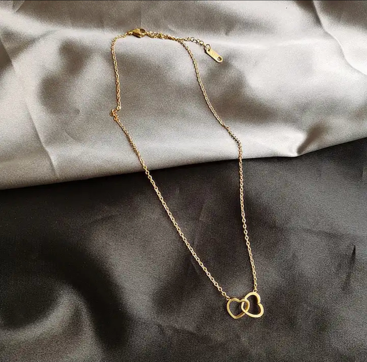 Heart Necklace Silver Gold Birthday/Anniversary Gift Wife/Girlfriend/Soulmate