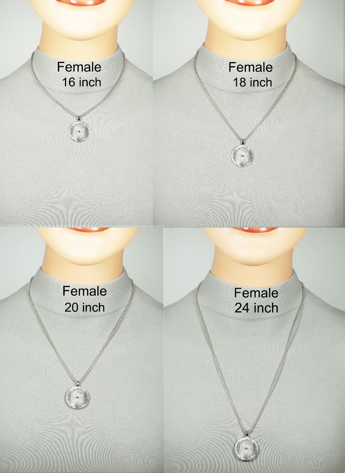 Colorful Butterfly Pendant, Stainless Steel Chain Necklace, Length Choice