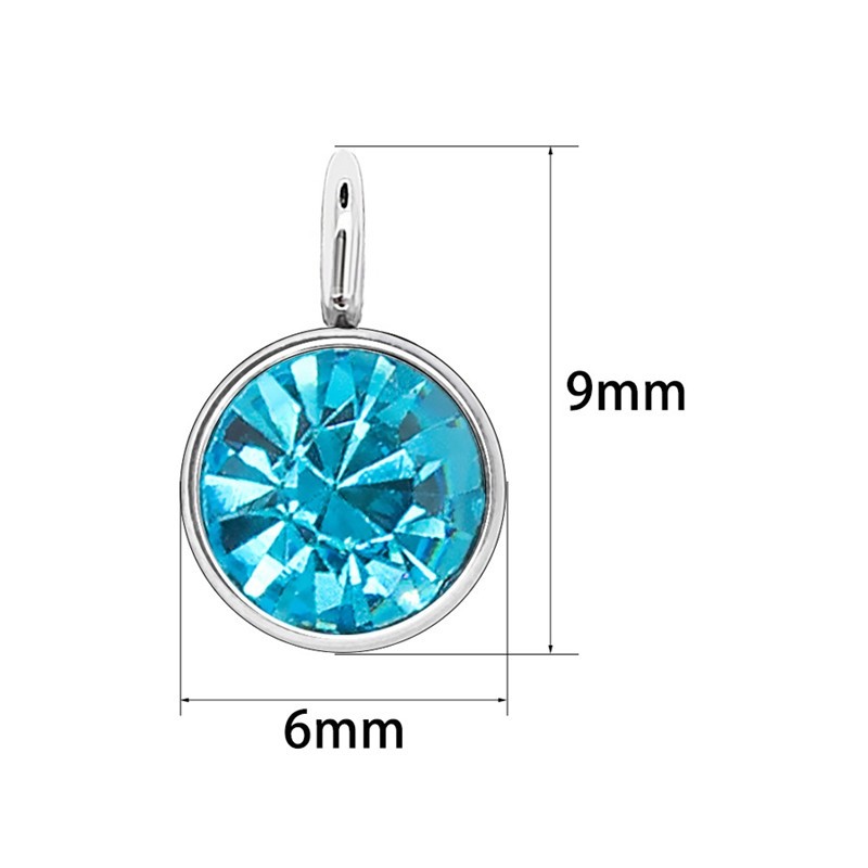 Necklaces Chain Included Pendant Fashion Crystal Birthstone 2026 New