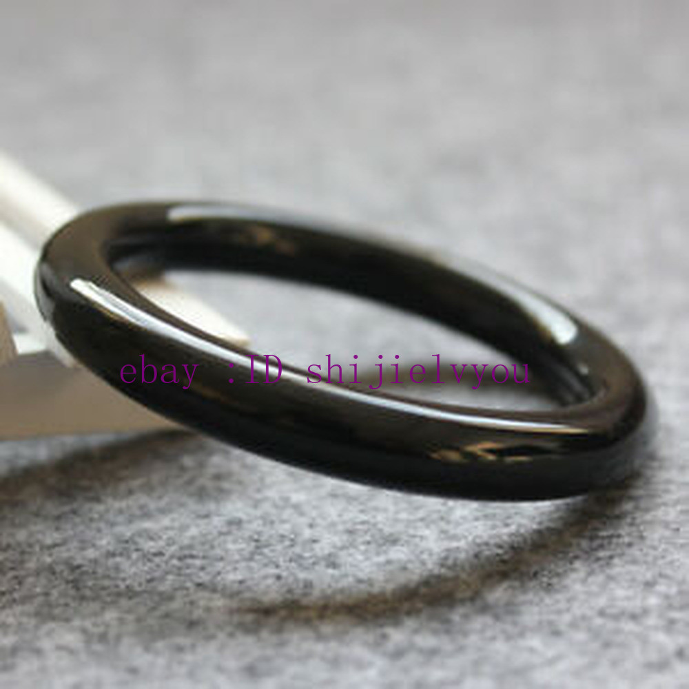 Fashion 100% Natural Round Agate Chalcedony Jewelry Bangle Bracelet 56mm-62mm A