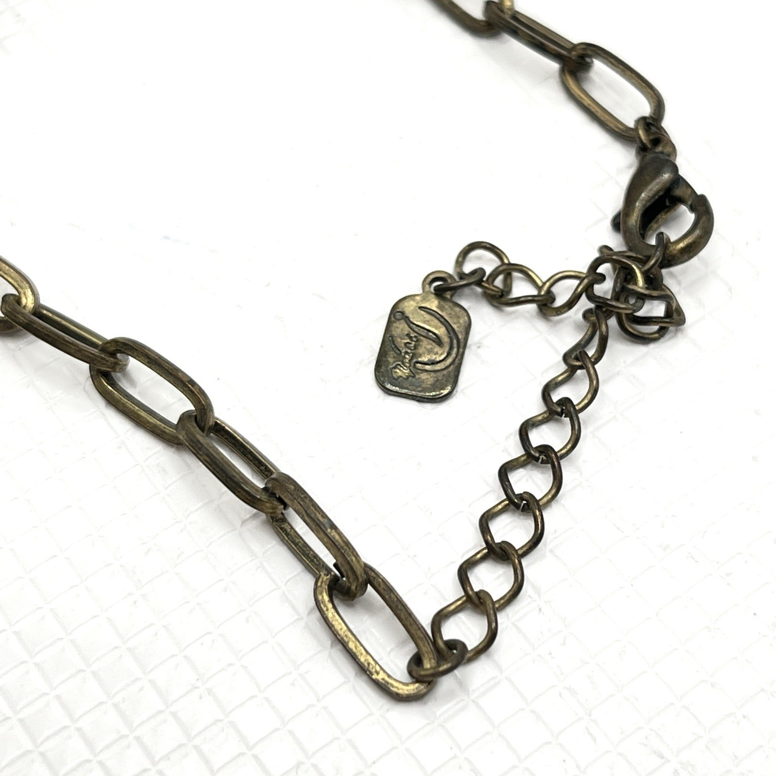 You & I Gold Tone & Mixed Materials Brown Bead Tiger Eye 28” Necklace
