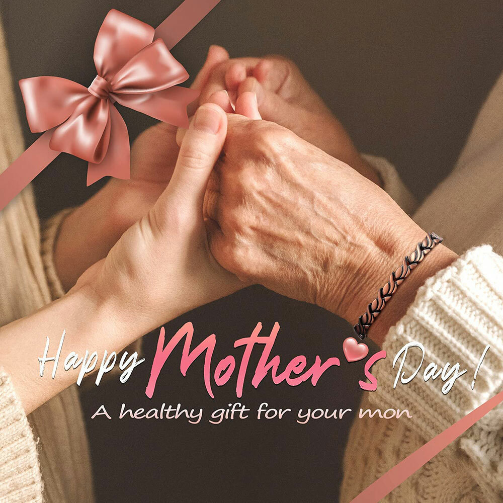 Adjustable Magnetic Therapy Bracelet Arthritis Pain Relief Pure Copper Bangle