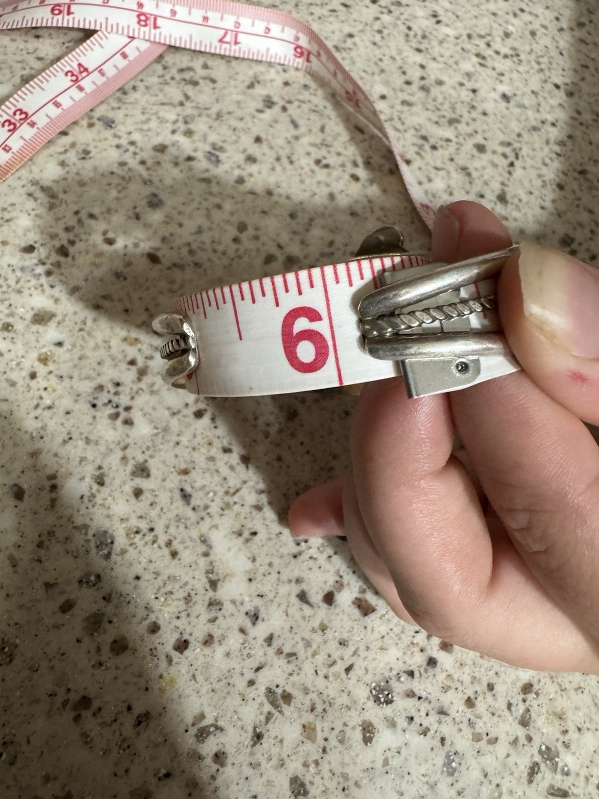 Vintage Native Sterling Silver Mother of Pearl & Turquoise Cuff and Ring Set