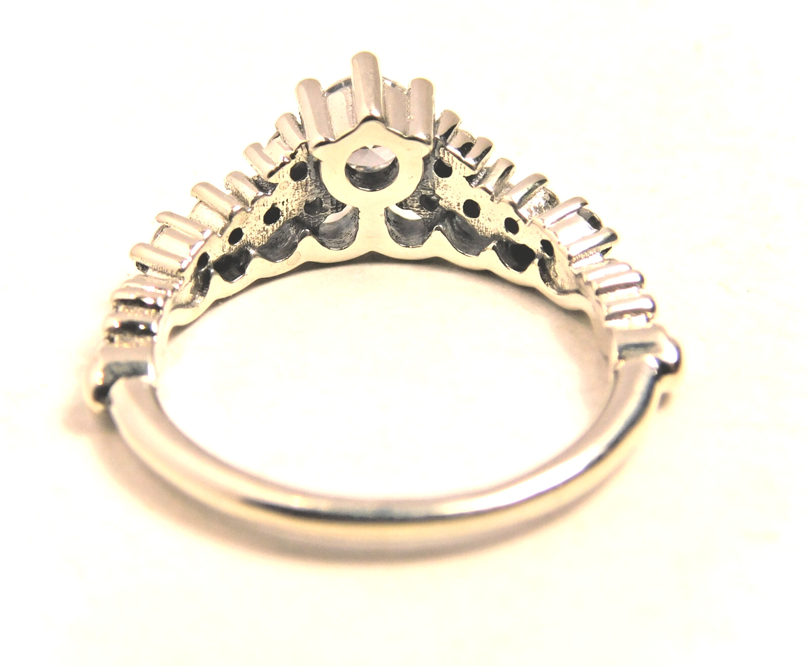 Authentic Pandora Ring, Fairytale Tiara, 196226CZ