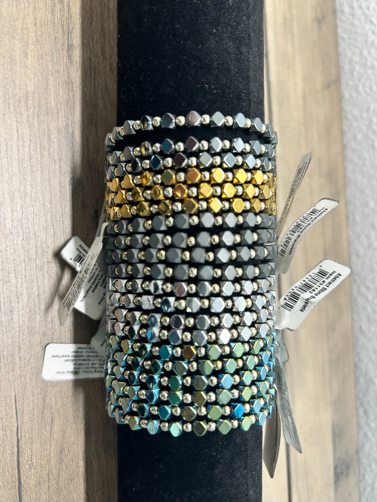 Bulk Wholesale of 55 Bracelets Beaded Bracelet