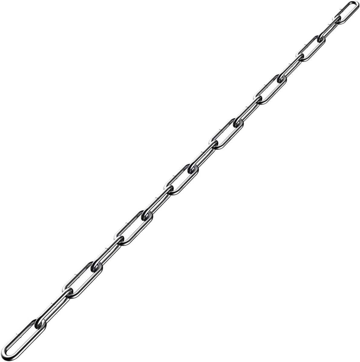6.5ft Stainless Steel Chain for Home Outdoor Camping