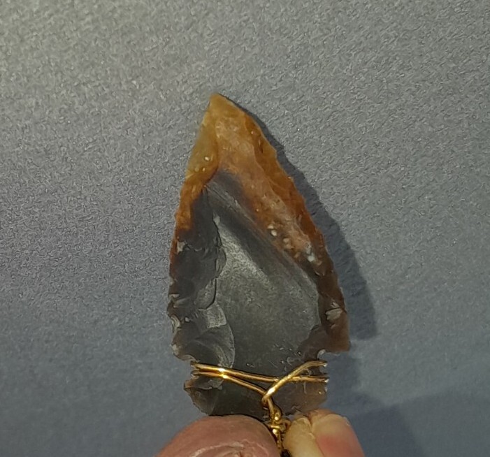 Natural Stone Arrowheads necklaces male female new pendants jewelry Gifts unisex