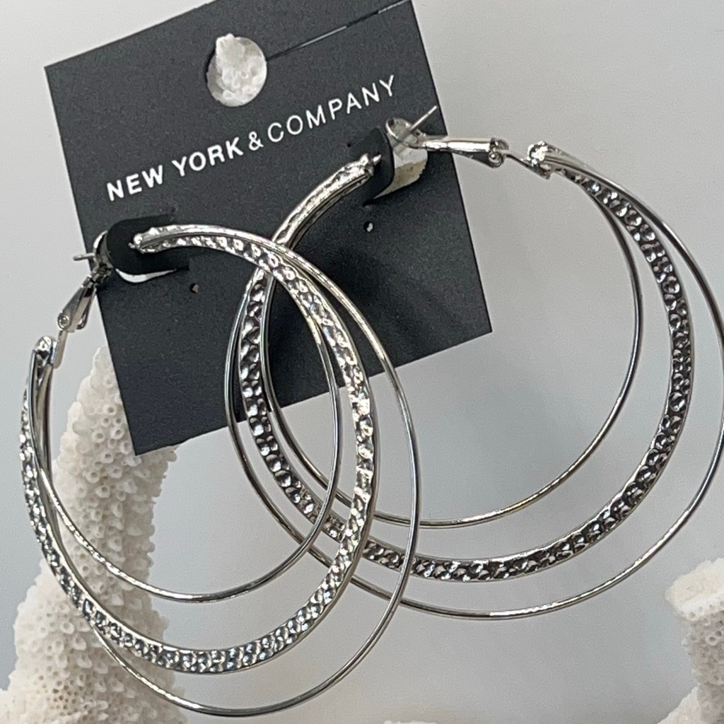Gennaro layered hoop earring