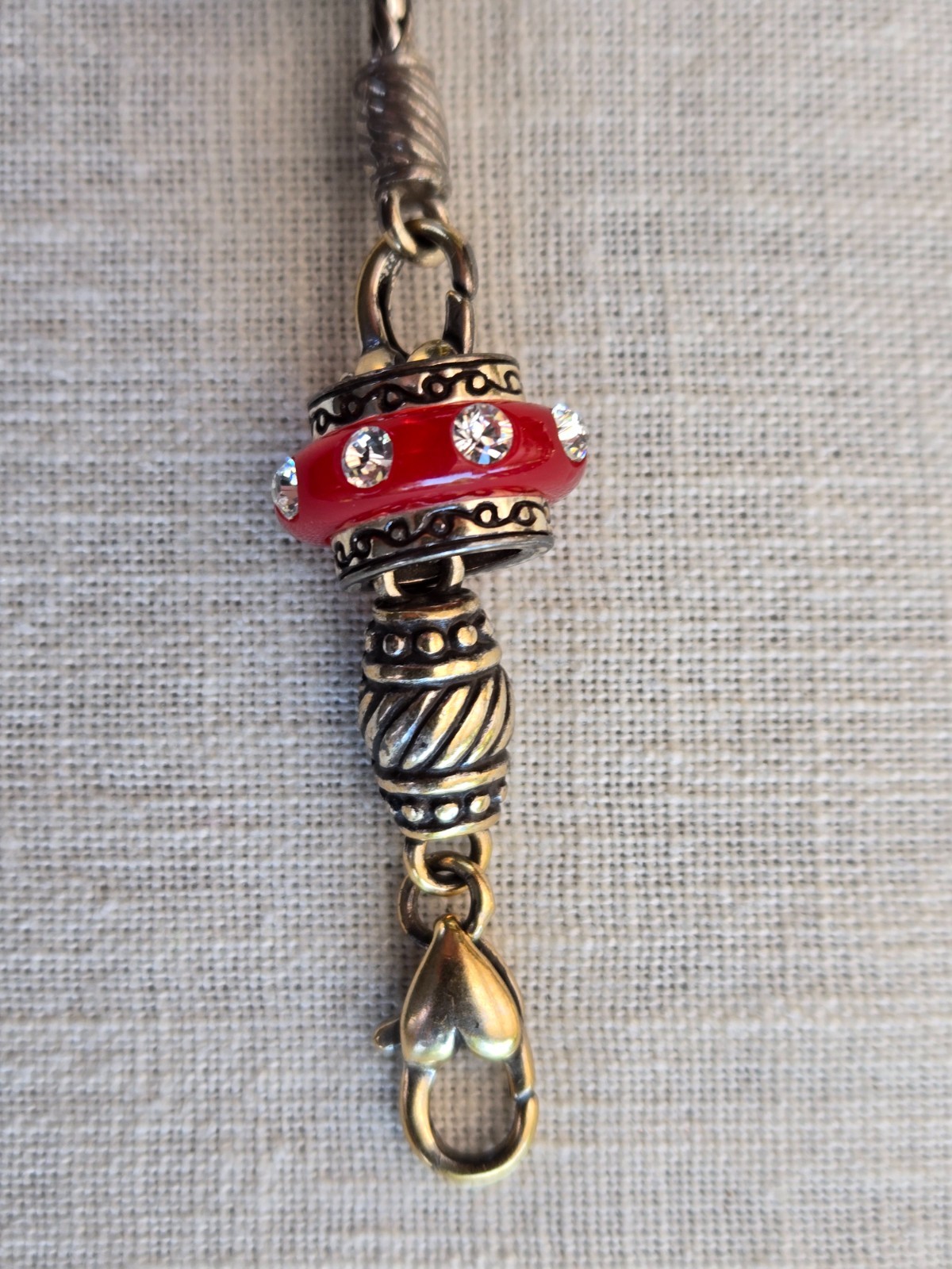 Brighton Bumble Bee & Lady Bug Charm Bracelet with Assorted Add-on Beads