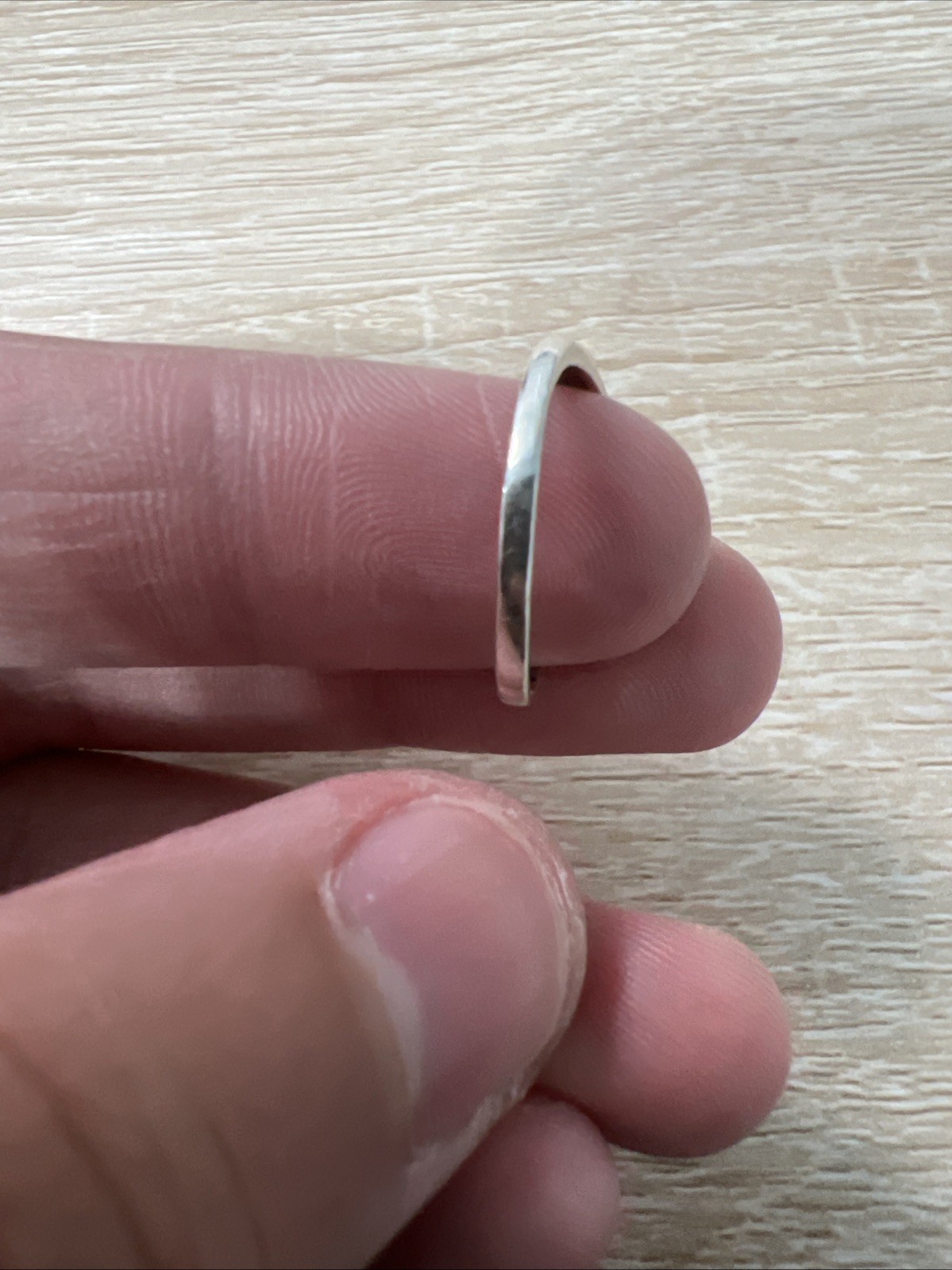 Sterling 925 Swirl Ring No Makers Mark Sz 5.5 1.7 grams