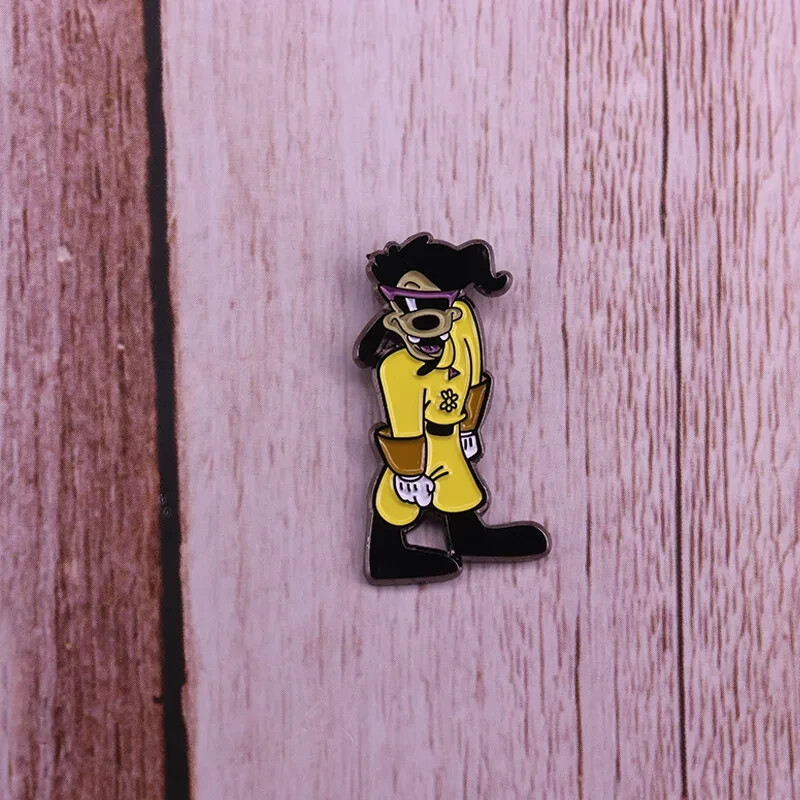 Max Goof Powerline Cartoon Character Enamel Metal Pin