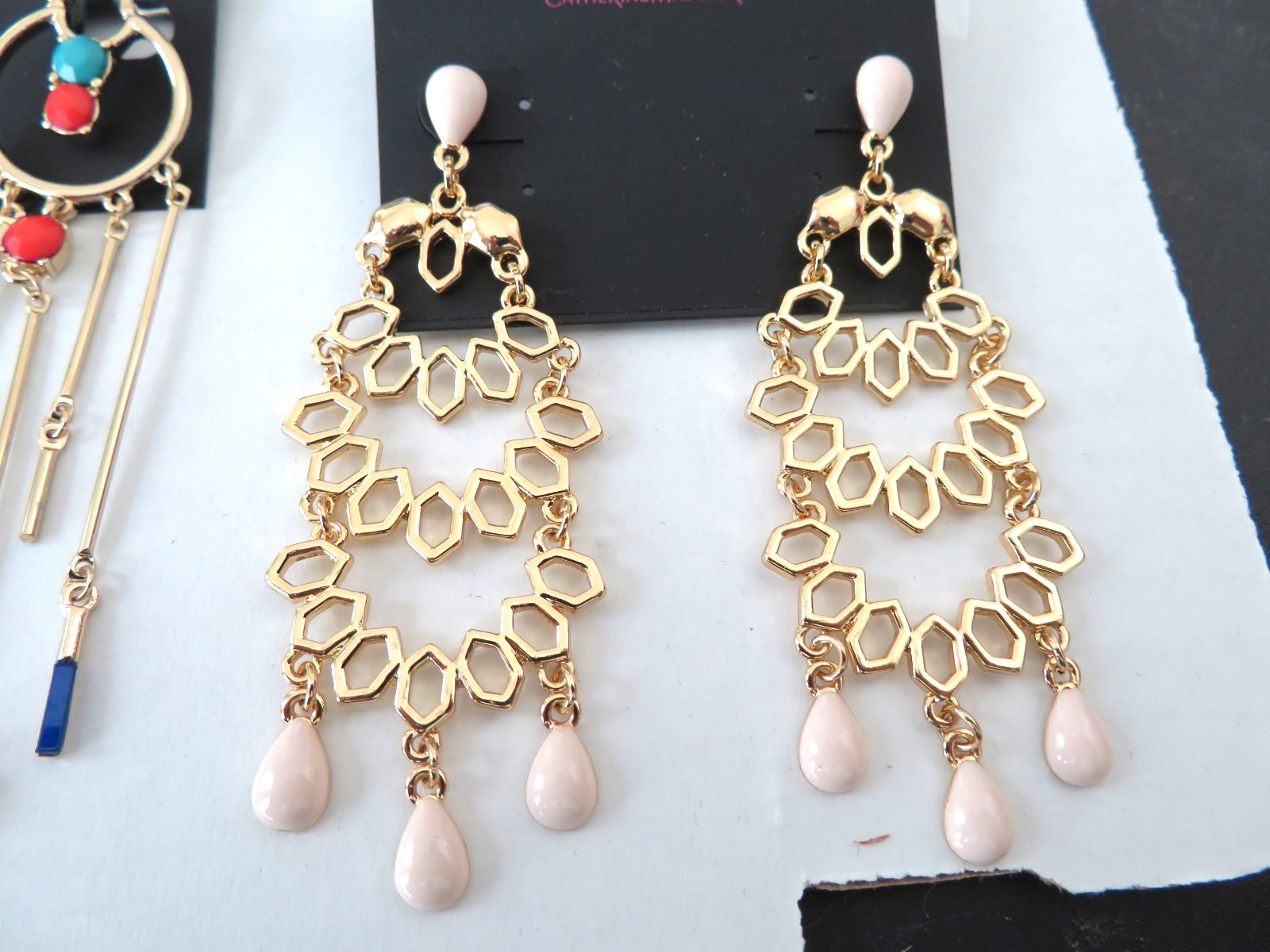 8 PAIR CATHERINE MALANDRINO EARRINGS