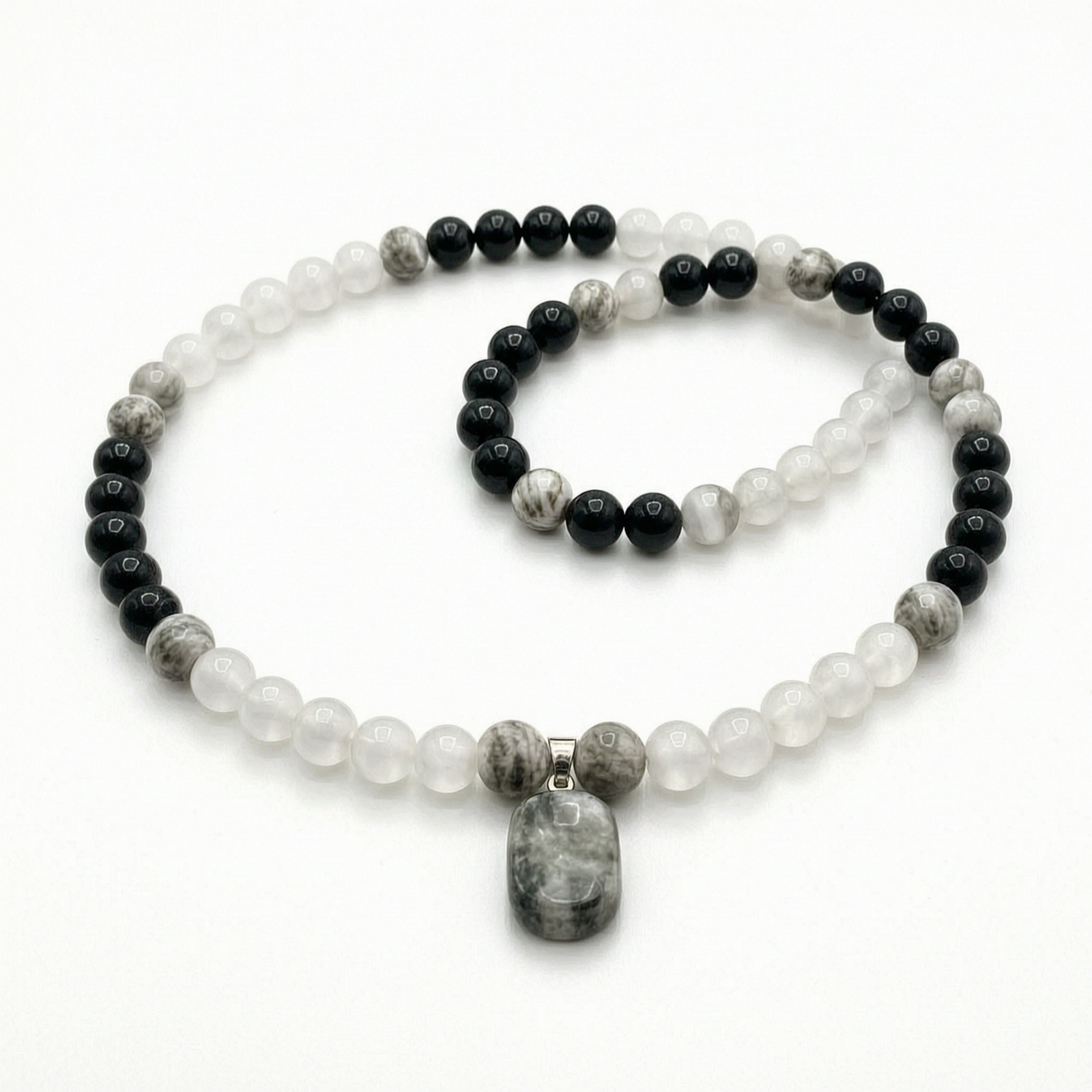 Money Attraction Necklace & Tiger Eye Pendant Healing Crystal Stone Jewelry Gift
