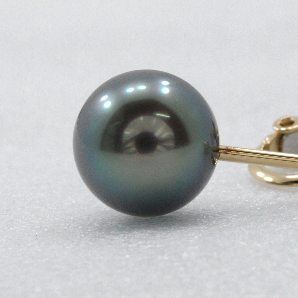 TASAKI Pearl Earring9.1，9.3ｍｍ K18 yellow gold/Pearl/diamond 4.6g Women