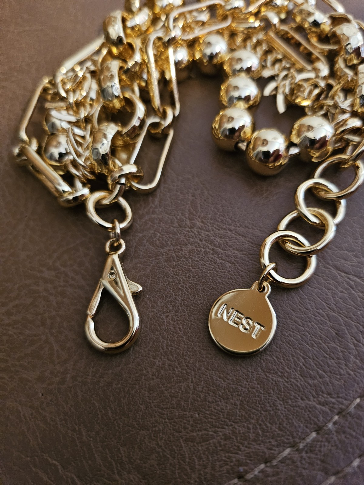 Beautiful! 22k Gold plated Nest multi chain Bracelet | Neiman Marcus (orig $195)