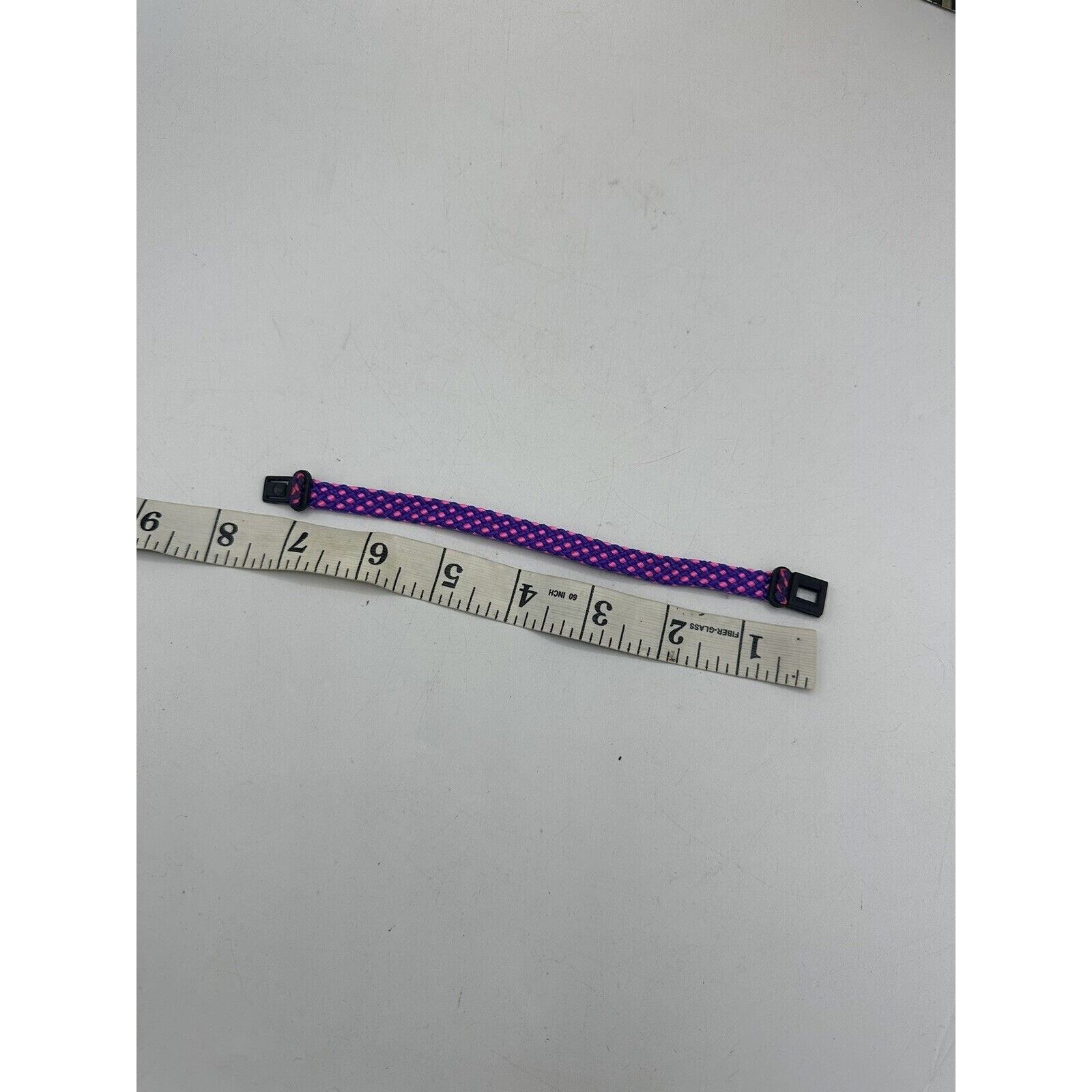 Katcho’s Bracelet Adult Unisex Surf Skate Braided Wrap Purple / Pink Vintage