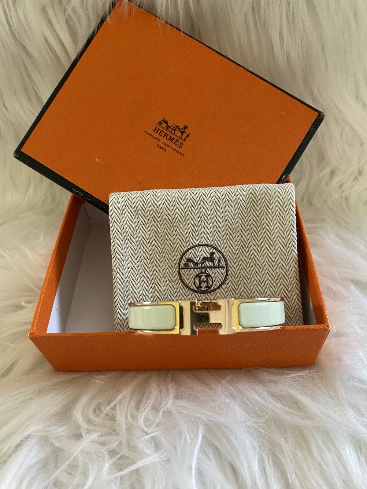 Hermes Clic Clac H Bracelet Authentic