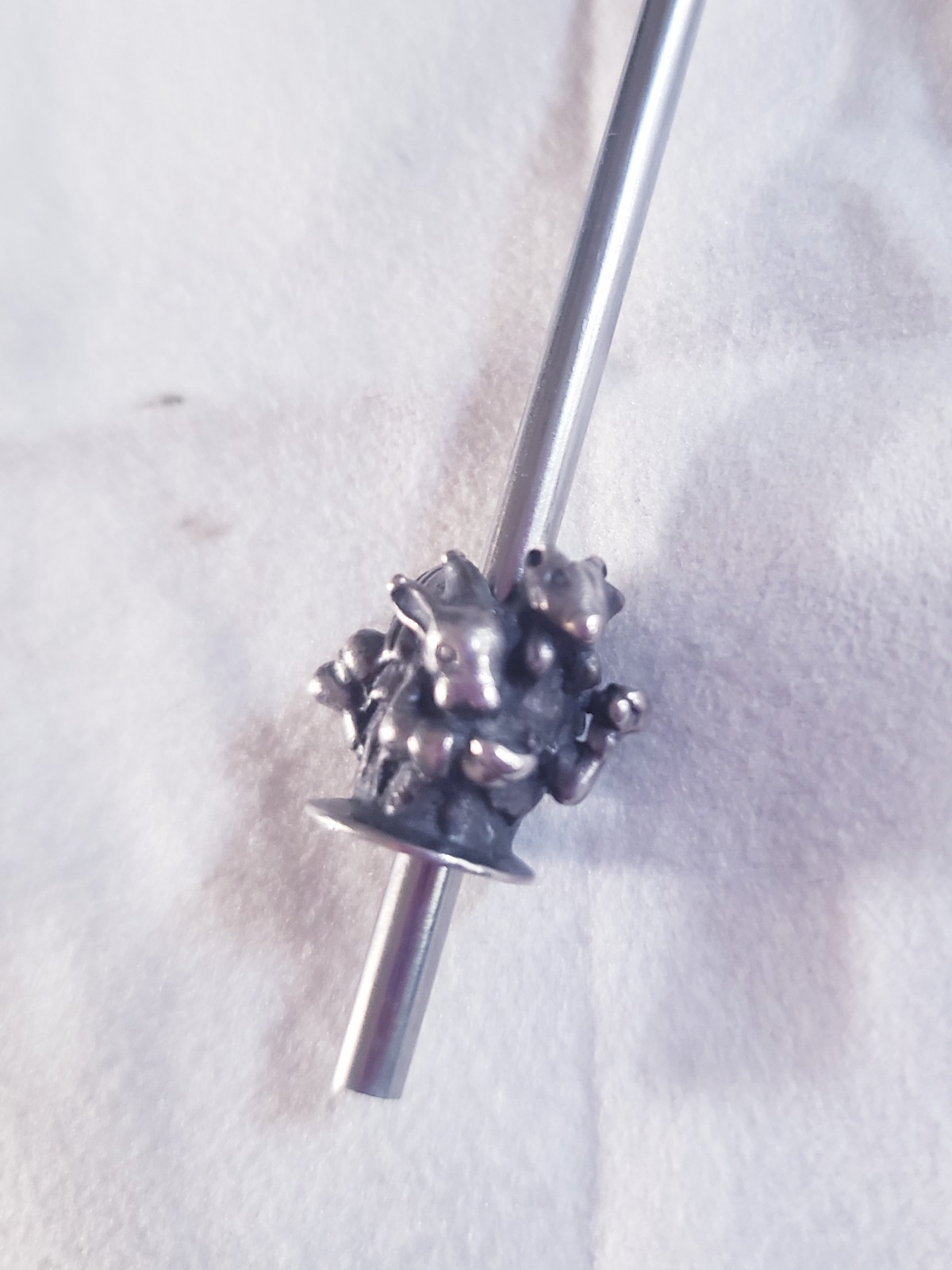 Gently Pre-own Trollbeads HTF World Tour United Kingdom Alice in Wonderland Bead