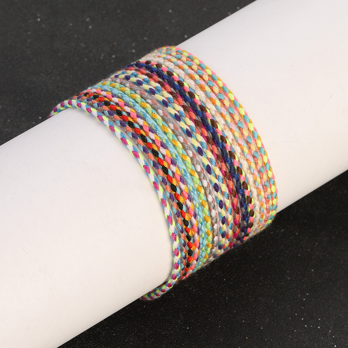 10Pcs Handmade Wrap Friendship Braided Bracelet for Women Colorful Wrist Cord US