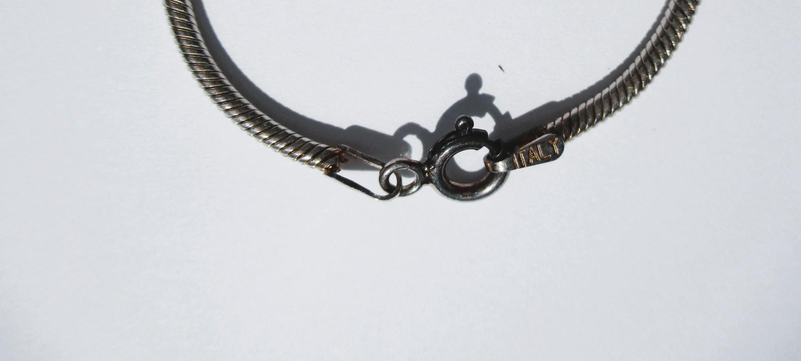 Sterling Silver Women’s Snake Bracelet 7 inch