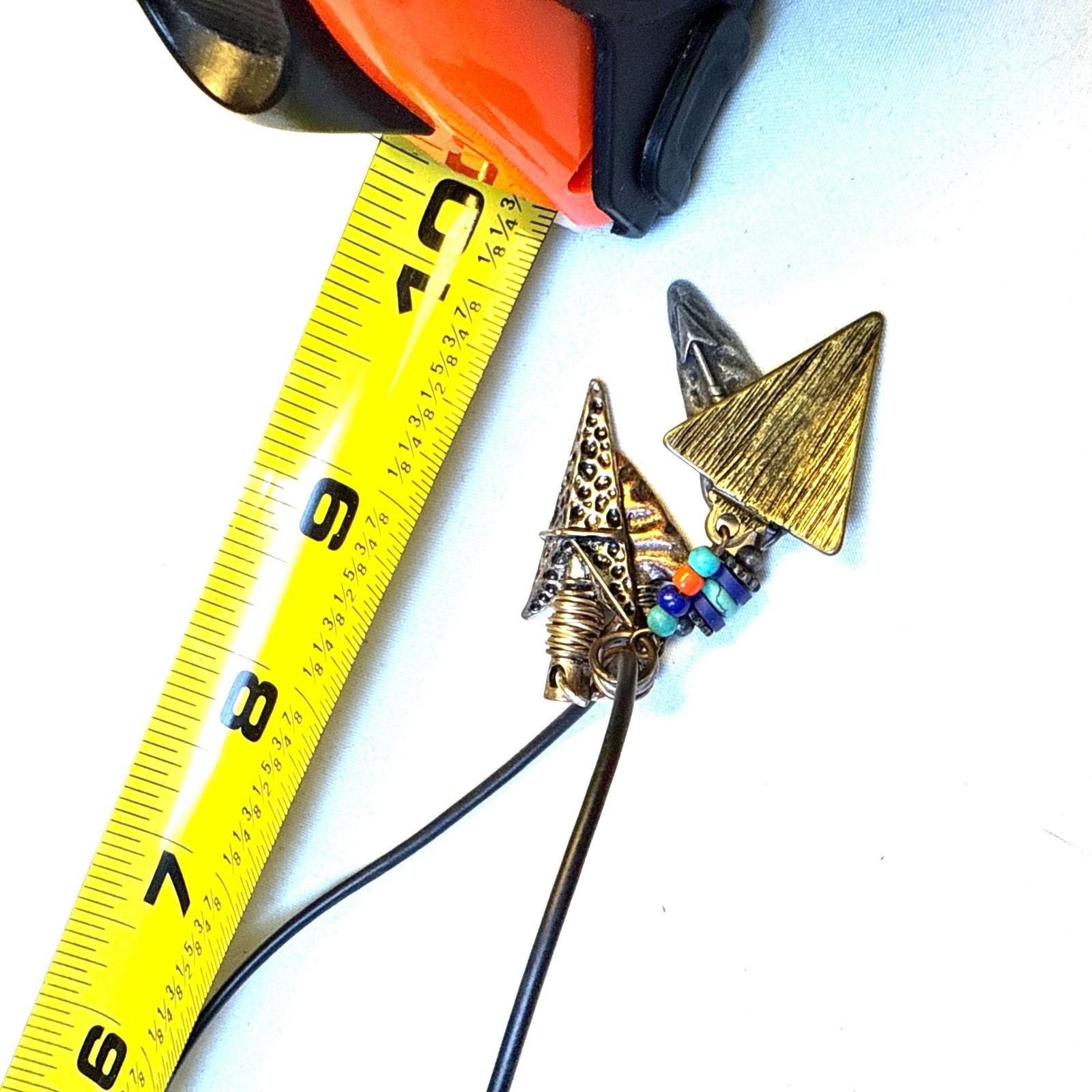 Arrowhead Pendant Necklace Boho Charm Jewelry Unisex Tribal Style Gift