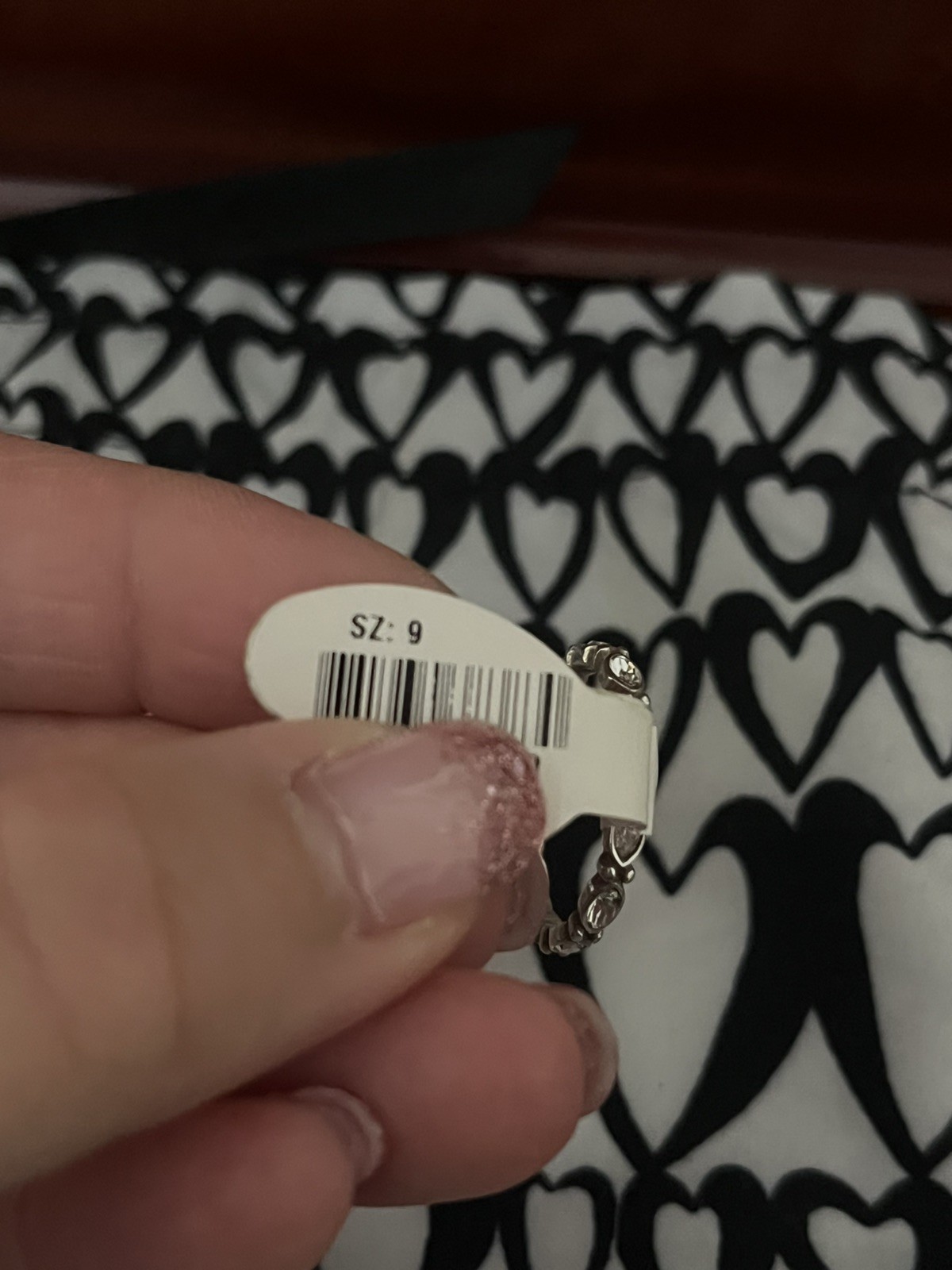Brighton Ring Scalloped Stacking Size 9 NWT