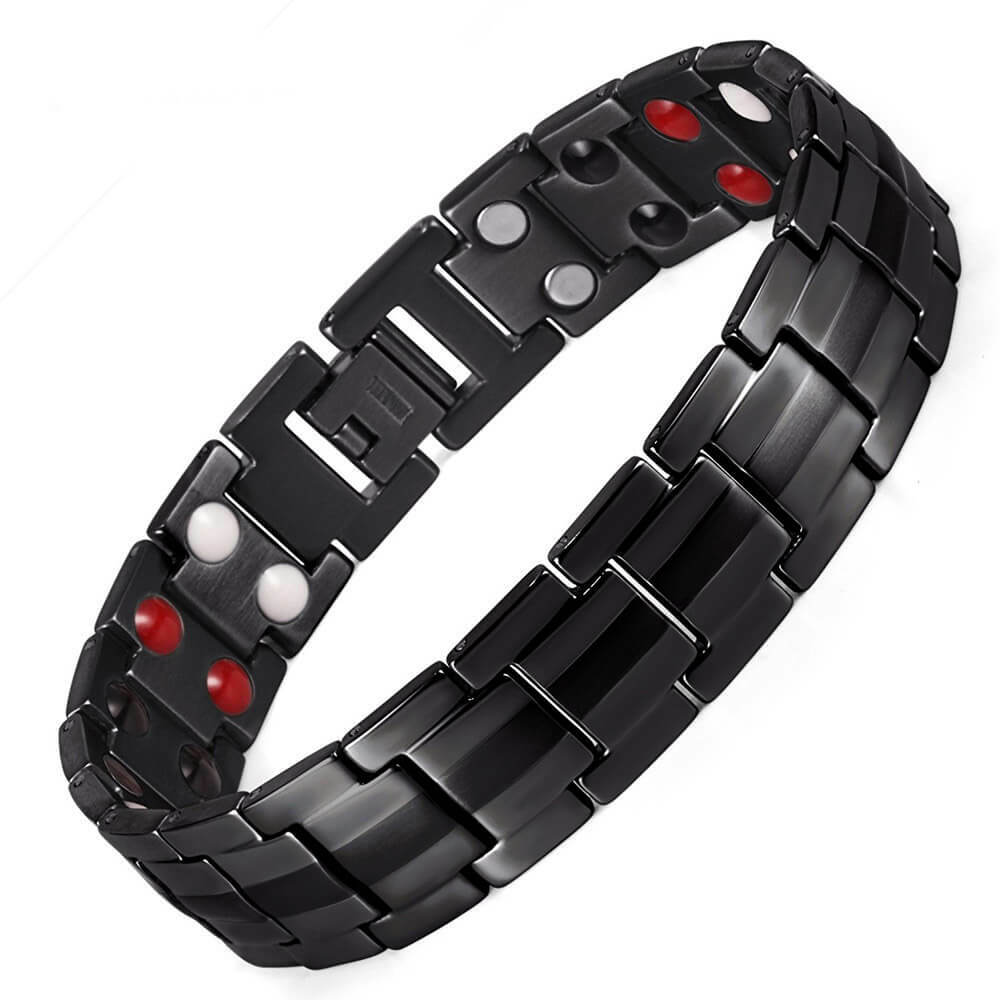 Titanium Magnetic Bracelet Men Women Arthritis Pain Relief Balance Stress Energy