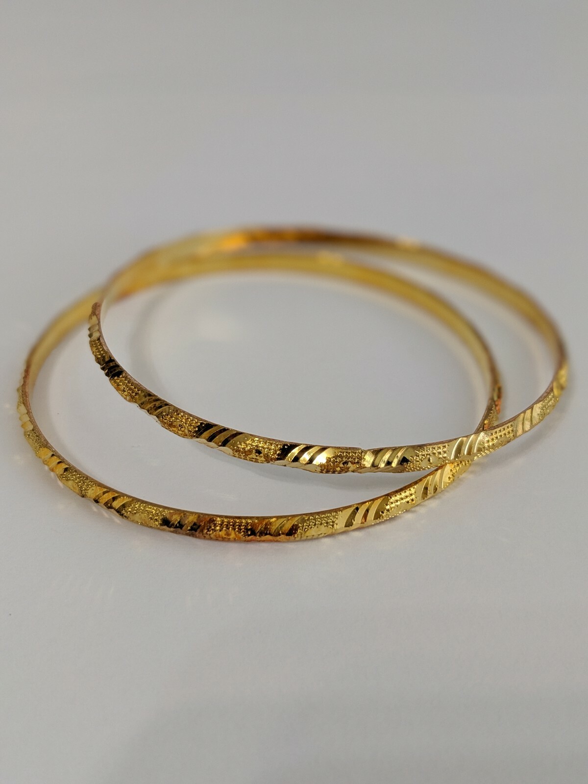 22k Gold Plated Indian Bangle Set (4pcs)