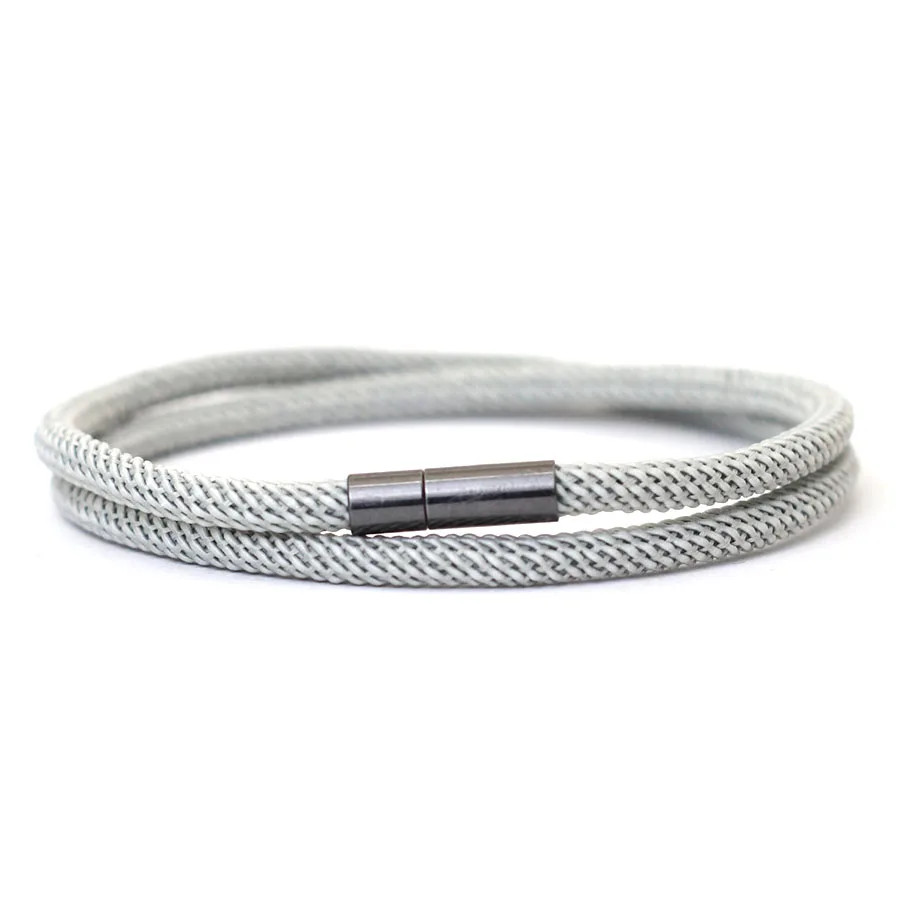 Noter New Arrival Mens Rope Bracelet 4Mm Nylon Double Layer Lucky Thread Braclet