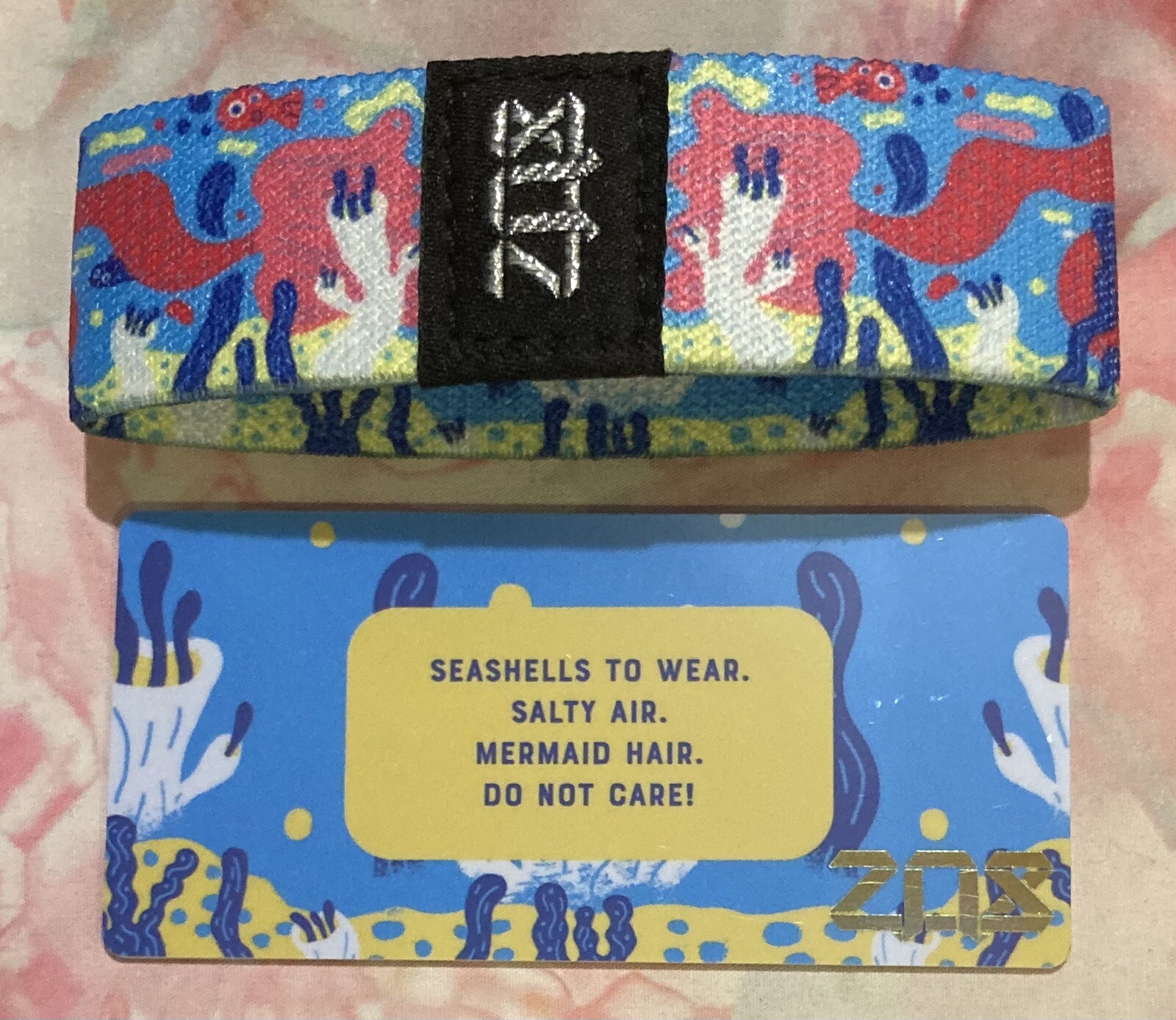 Zox Fintastic Wrist Band Strap And Card. Fairytale Critters Season 2.