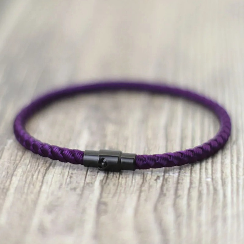1pc Red Rope Magnetic Bracelet Unisex Lucky Wealth Prosperity Jewelry – NEW
