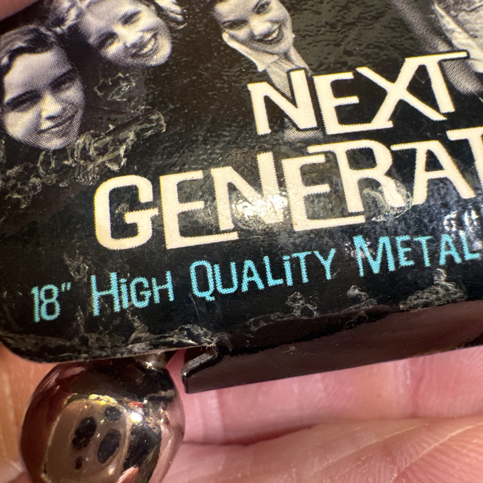 Vintage 2005 Novelty Inc Next Generation 18″ Heavy Chunky Ball Chain Necklace