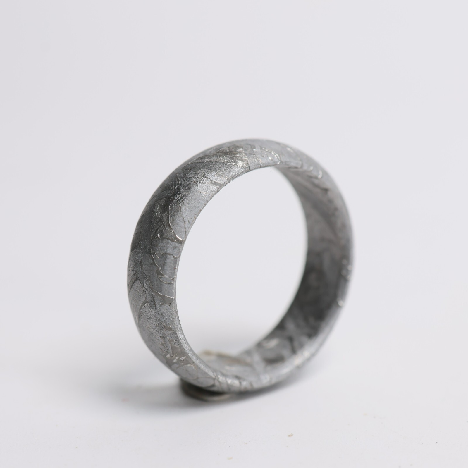 Meteorite Ring, Natural Muonionalusta meteorite,Personalized customization Ring