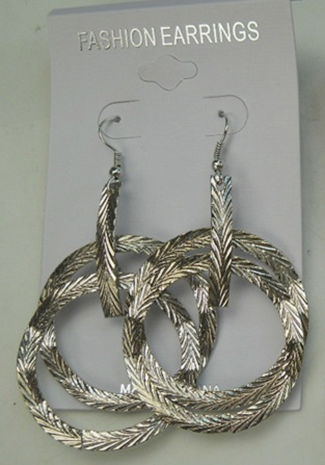SU-5 Wholesale lot 10 pairs Fashion Big Dangle Silver Plated Earrings US-SELLER