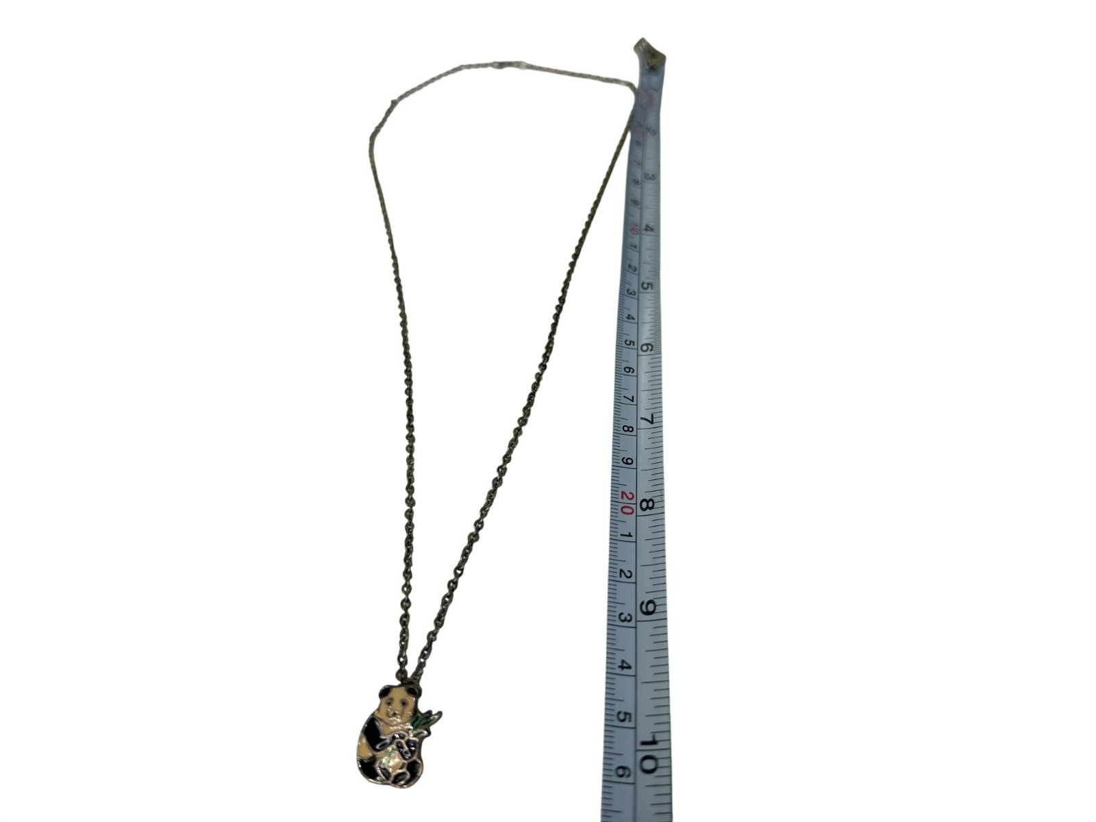 Panda Pendant Necklace With Chain Cute Animal Charm Jewelry Everyday Wear