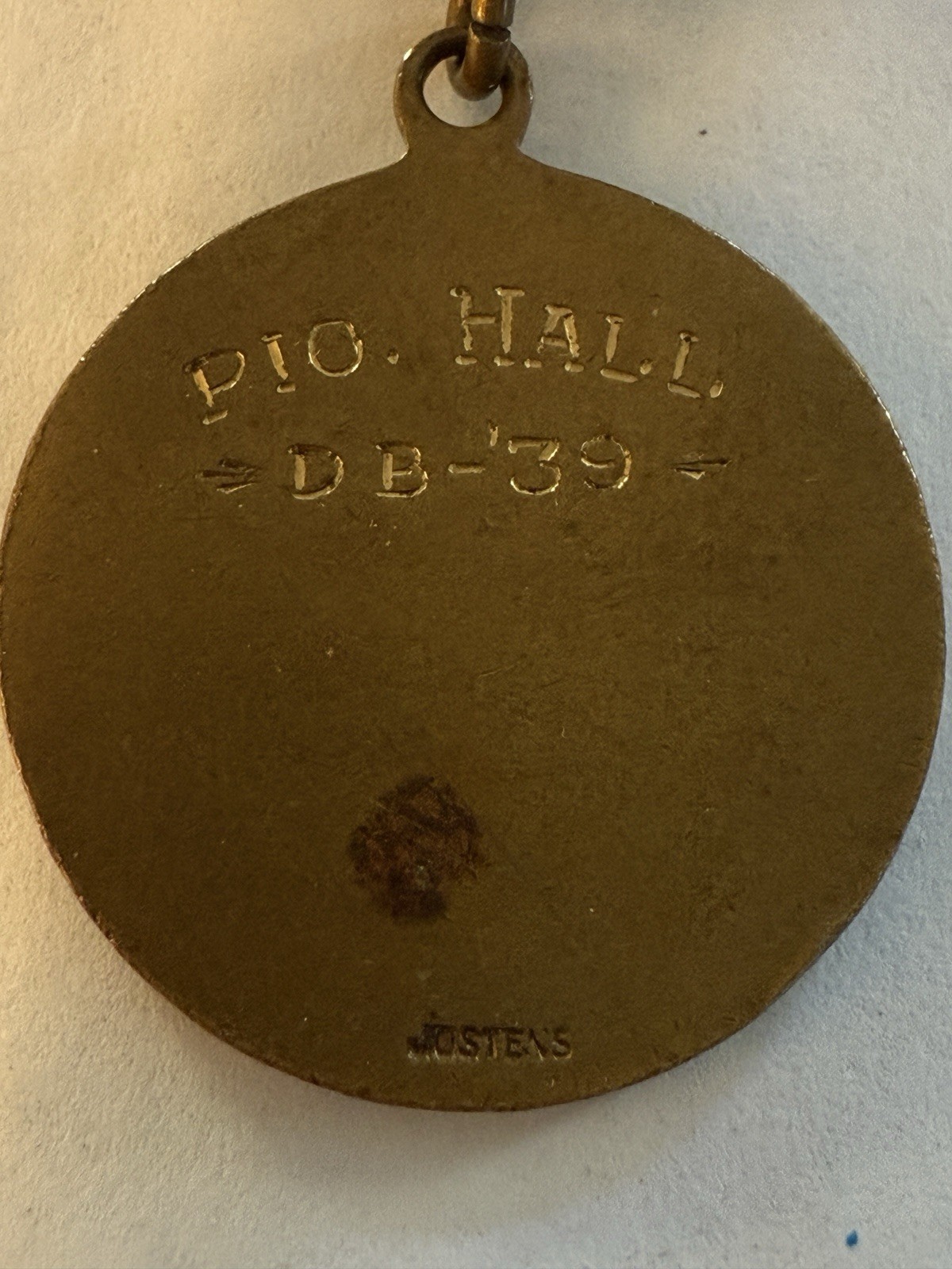 1939 Minnesota Jostens Pio Hall INTRA MURAL Sports Medal bronze Ribbon MEDAL