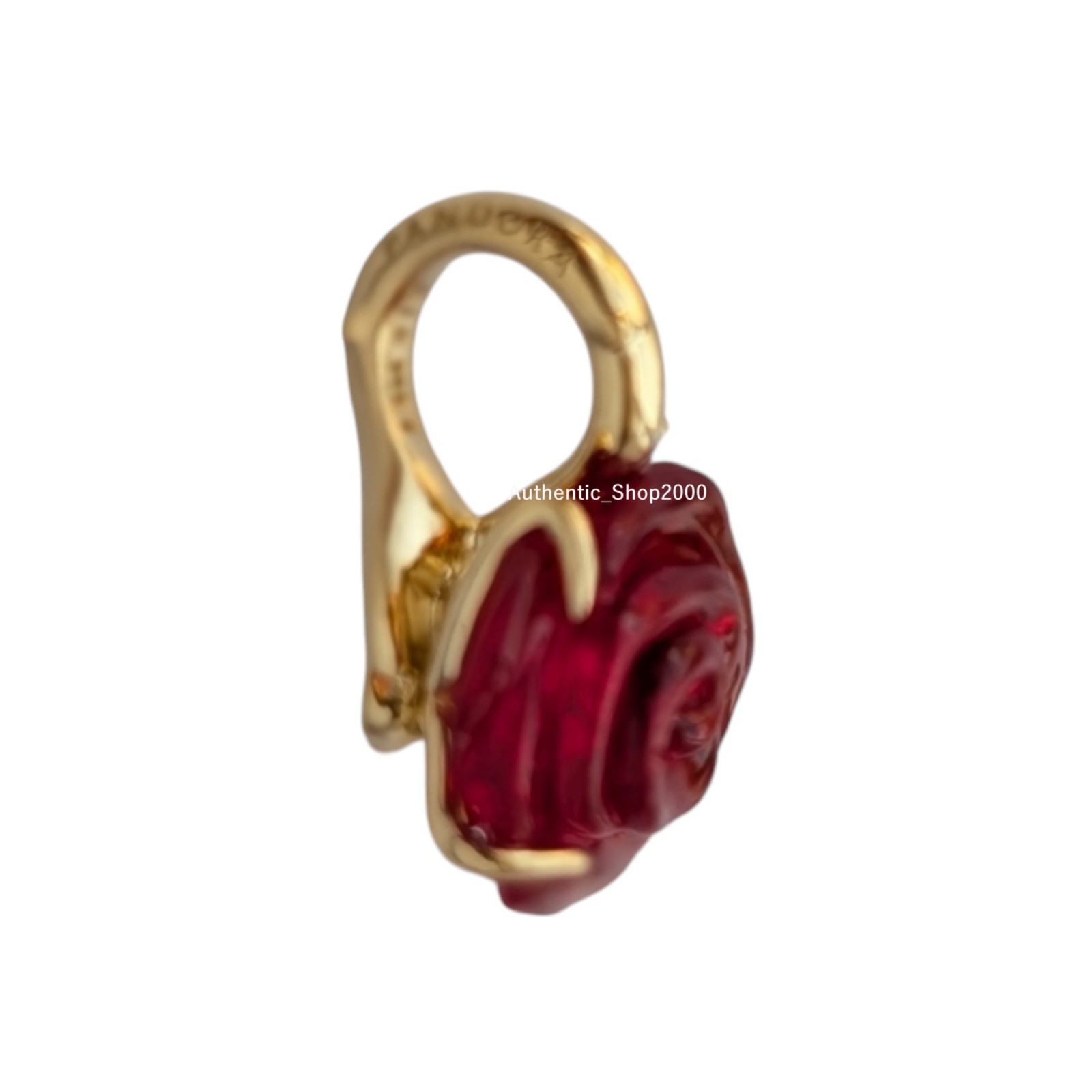 New 100% PANDORA 14k Disney Beauty and the Beast Enchanted Rose Charm 764018C01