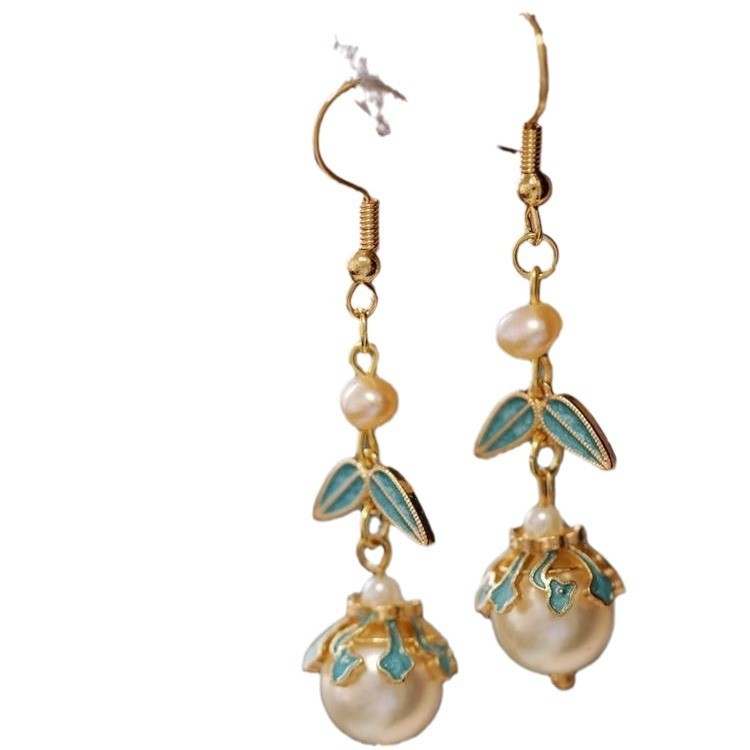 New Chinese Style Handmade Tassel Unique Elegant Earrings