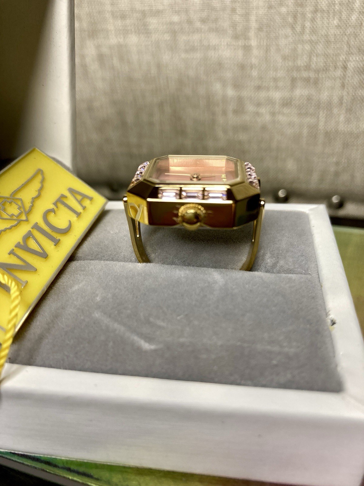 Ring Watch By Invicta – Gold Tone Brand New